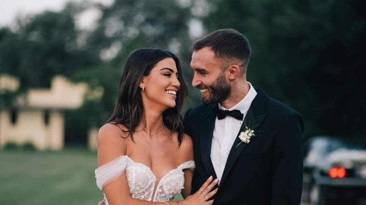 Germán Pezzella y Agustina Bascerano Fuente: (X)