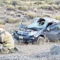 Brutal accidente sobre la ruta 23: hay cuatro heridos