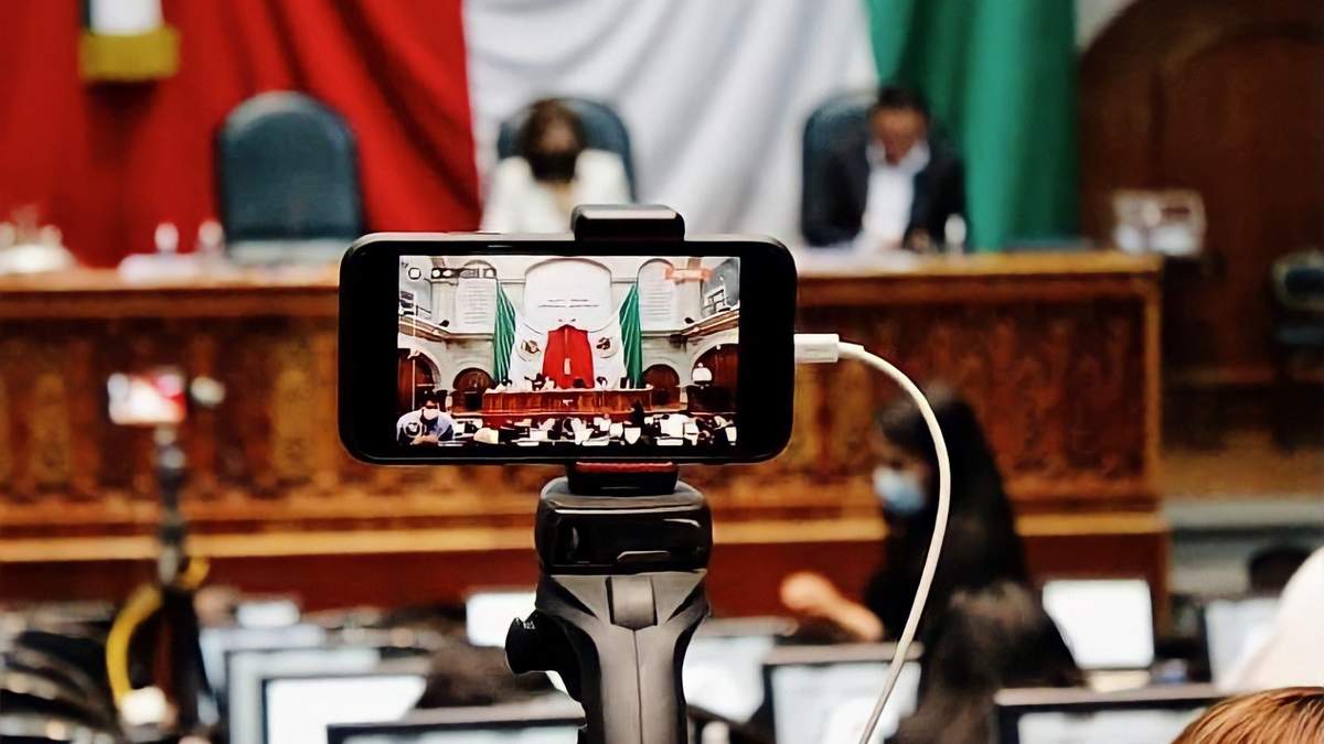 Congreso del Estado de México, en la ciudad de Toluca