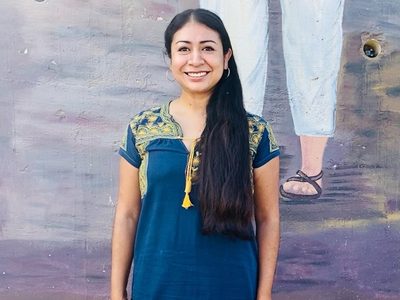Instalan plantón en Palacio de Gobierno de Oaxaca para exigir la aparición de Sandra Domínguez