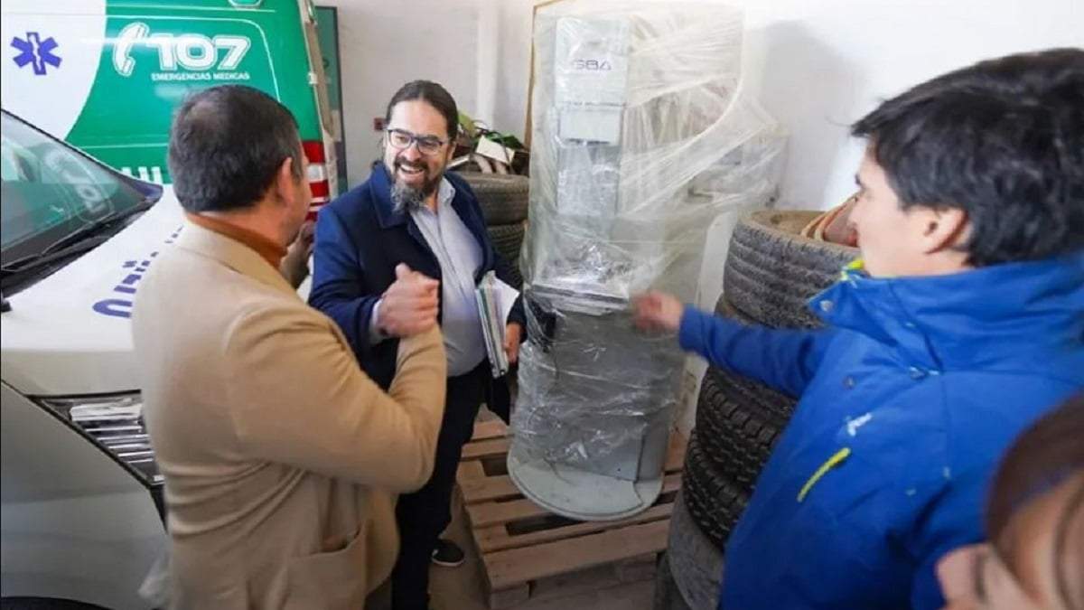 Los funcionarios esperan que el nuevo mamógrafo elimine las desigualdades territoriales en el acceso a la salud.  Fuente: (Gobierno de Neuquén)