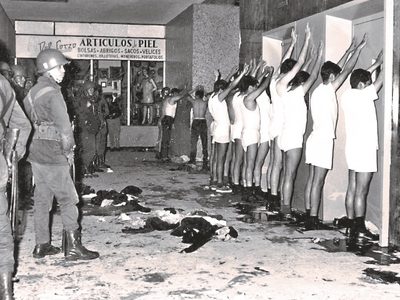 Los actores de la matanza estudiantil en Tlatelolco