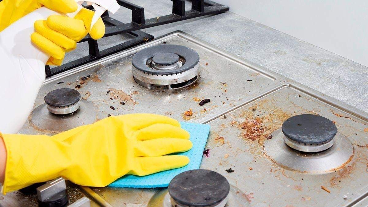 Truco para arrancar la grasa rebelde de tu cocina.