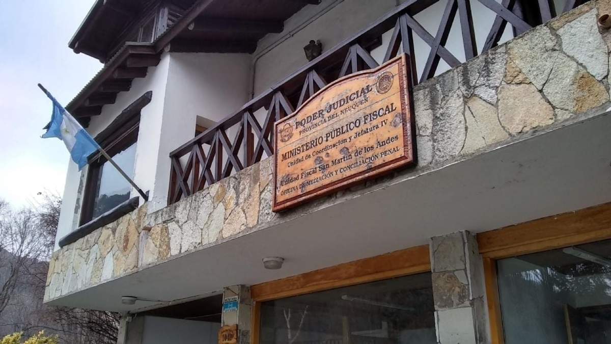 Fiscalía San Martín d elos Andes. Fuente: (X)