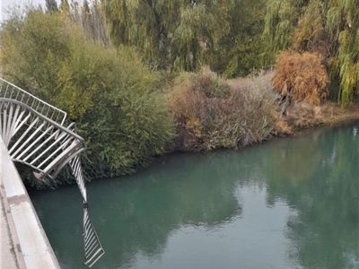 A casi un mes de la caída del camión al río Neuquén, aún no reparan el Tercer Puente