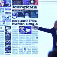 El periodismo vive una etapa vergonzosa, reprocha AMLO