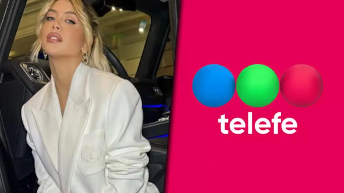 Wanda Nara y Telefe. Fuente: (Instagram)