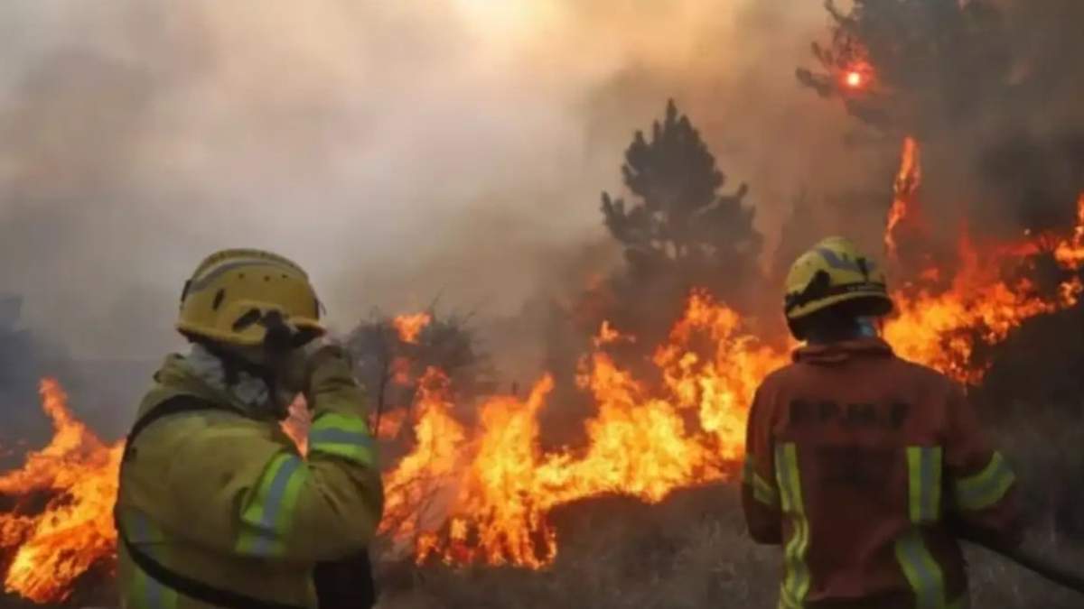 La región enfrenta un importante riesgo de incendios forestales. Fuente: (Mejor Informado)
