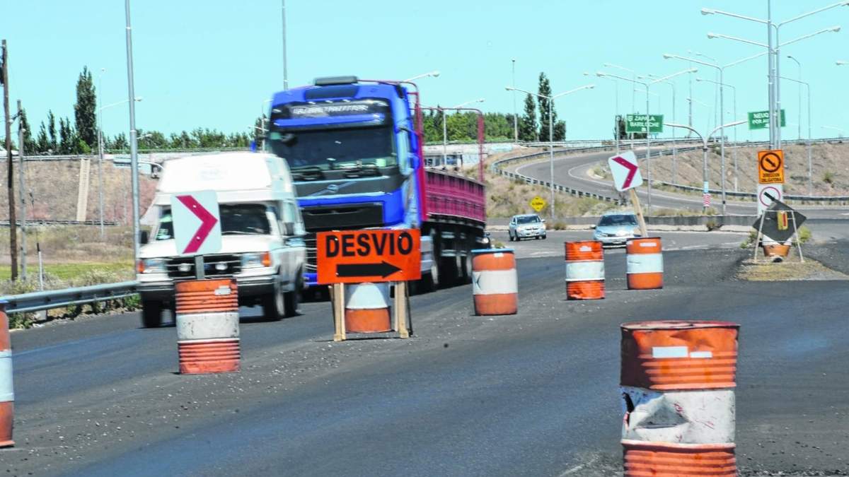 Ruta Nacional 22. Fuente: (Twitter)