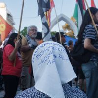 Lolín Rigoni realizó la 44° Marcha de la Resistencia en Neuquén