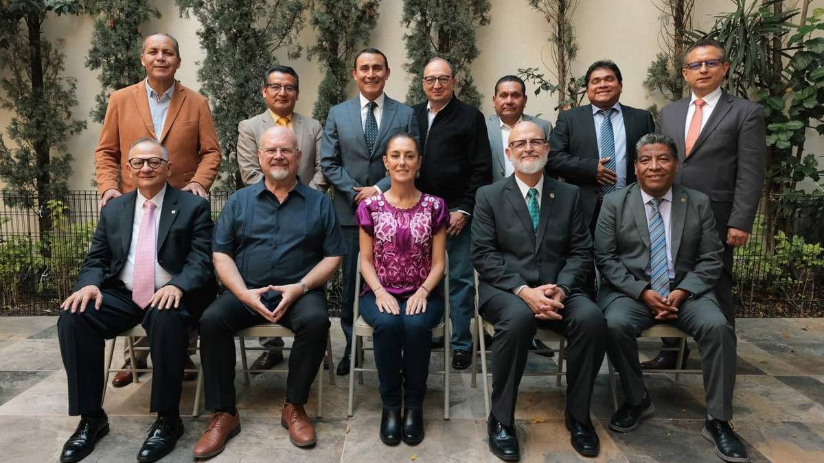 Reunión de Sheinbaum con religiosos