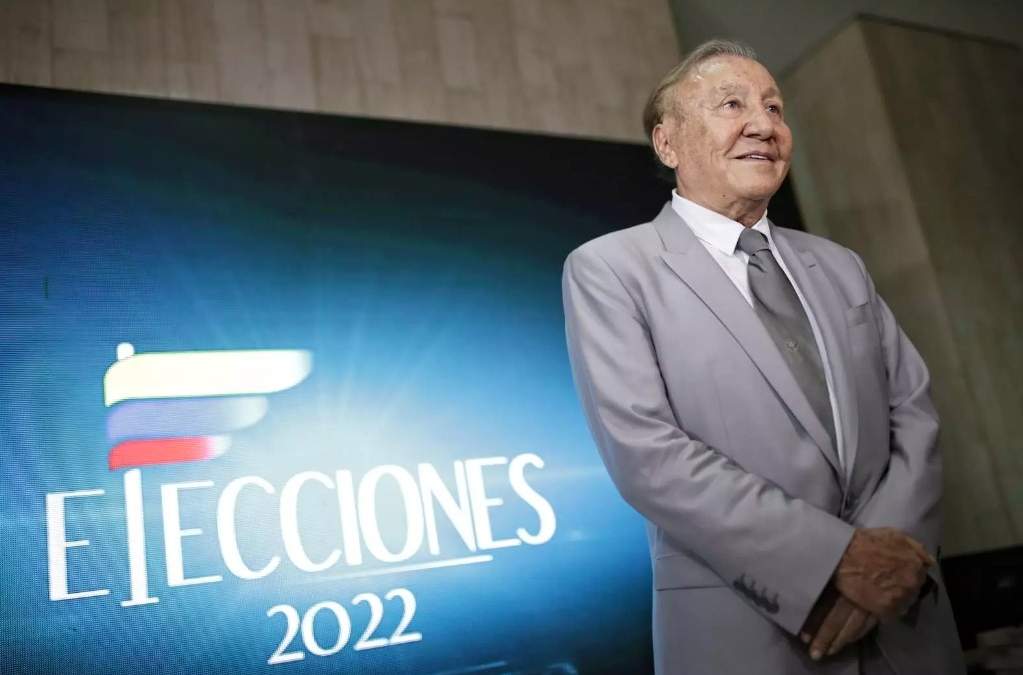 Candidato a presidente de Colombia por la coalición Liga de Gobernantes Anticorrupción, Rodolfo Hernández