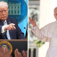 Un presidente y un papa: Los dos estadounidenses más influyentes discrepan sobre Irán