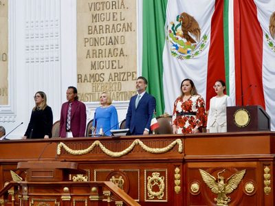 Jesús Sesma asume la presidencia de la Mesa Directiva del Congreso de la CDMX