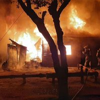 Picún Leufú bajo fuego: se incendió el edificio municipal