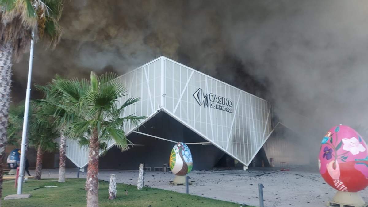Se incendió el Casino de San Martín