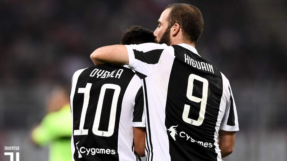 Dybala e Higuaín. Fuente: (Twitter).