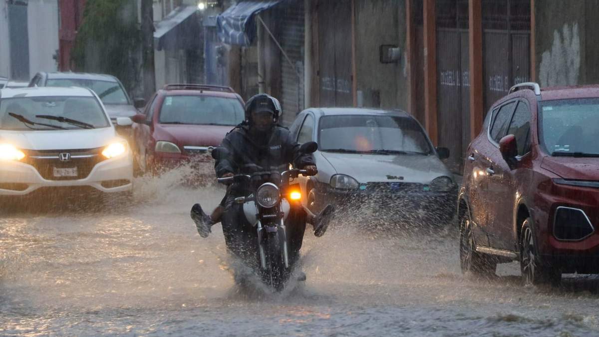 Lluvias fuertes en Oaxaca