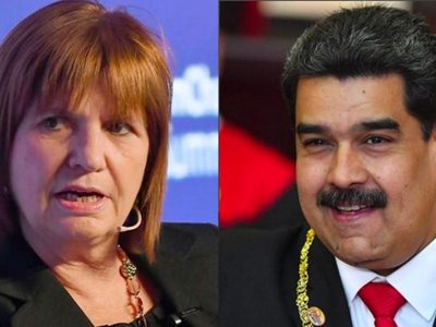 Patricia Bullrich quiere que Maduro sea detenido si viene a la Argentina