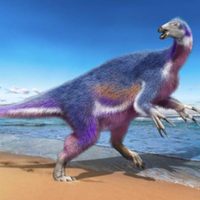 Terizinosaurio, nueva especie de dinosaurio con temibles garras hallada en Japón