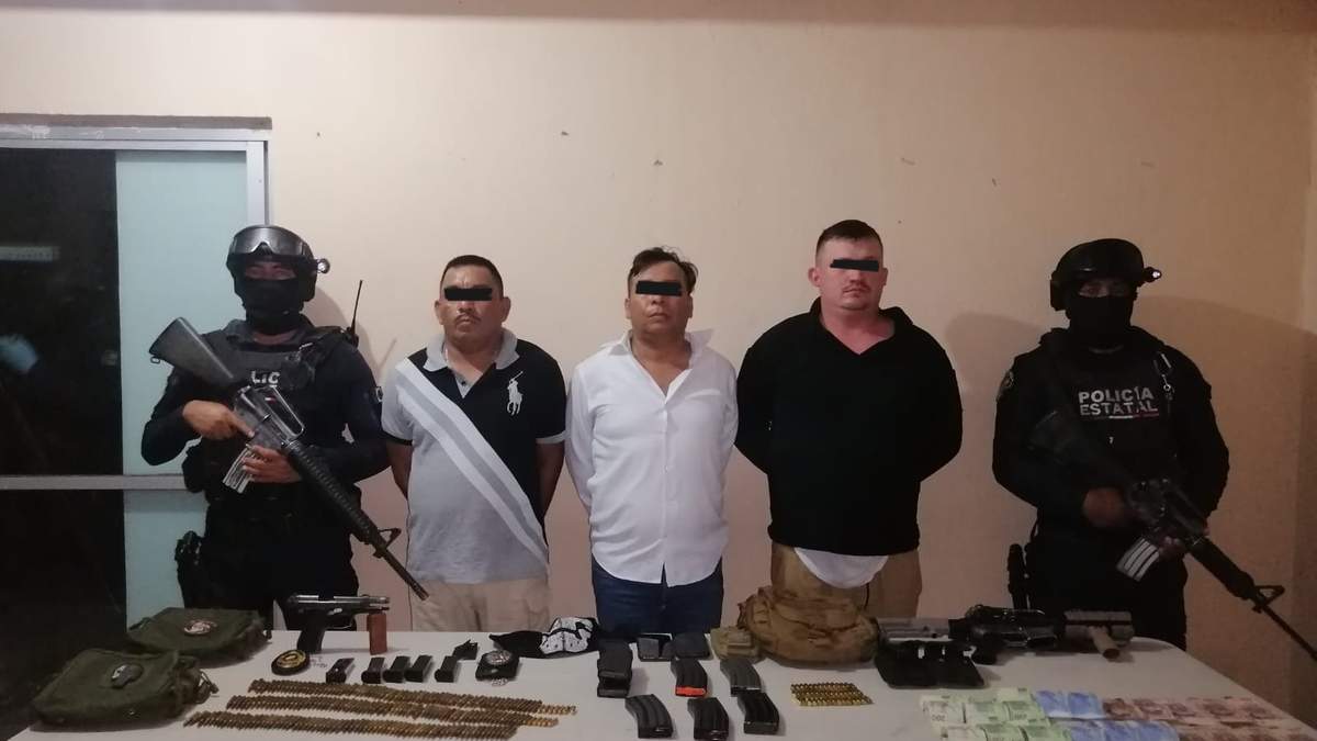 “El Güero Lala” fue detenido junto a un elemento de la Policía Auxiliar y un policía municipal de Coyuca de Benítez