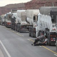 El drama de los camioneros varados en Añelo por los cortes de Salud