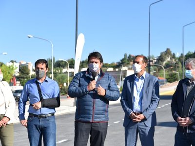 Mariano Gaido inauguró el primer tramo del acceso norte a la ciudad