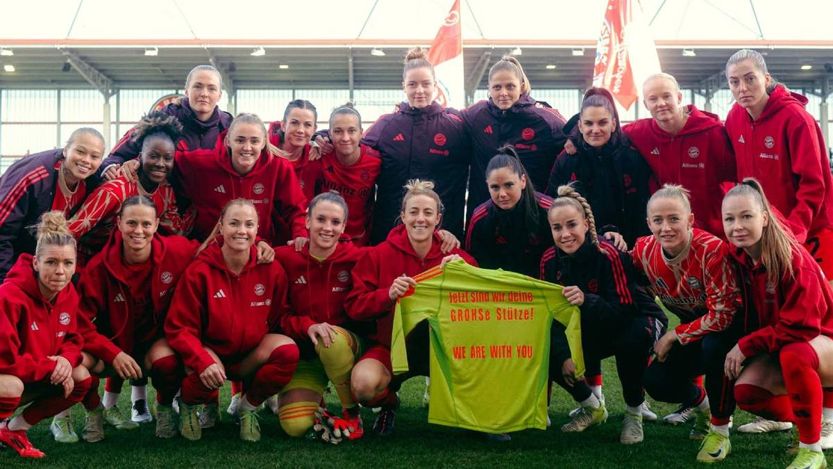 Mala Grohs, portera del Bayern Múnich, sufre un tumor maligno y el club amplía su contrato