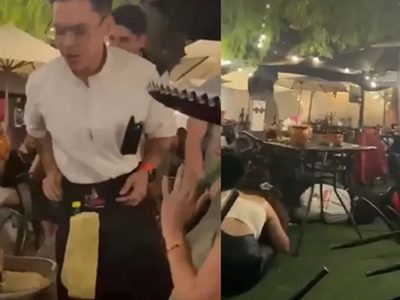 Lanzan explosivo contra restaurante en Celaya (Video)