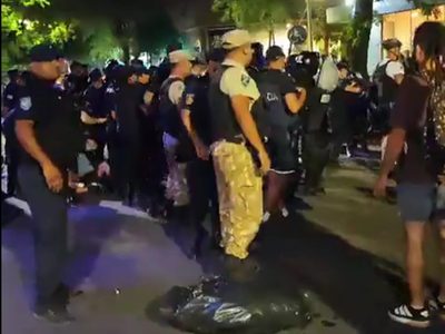 Más de 10 detenidos tras una nueva marcha contra San Jorge