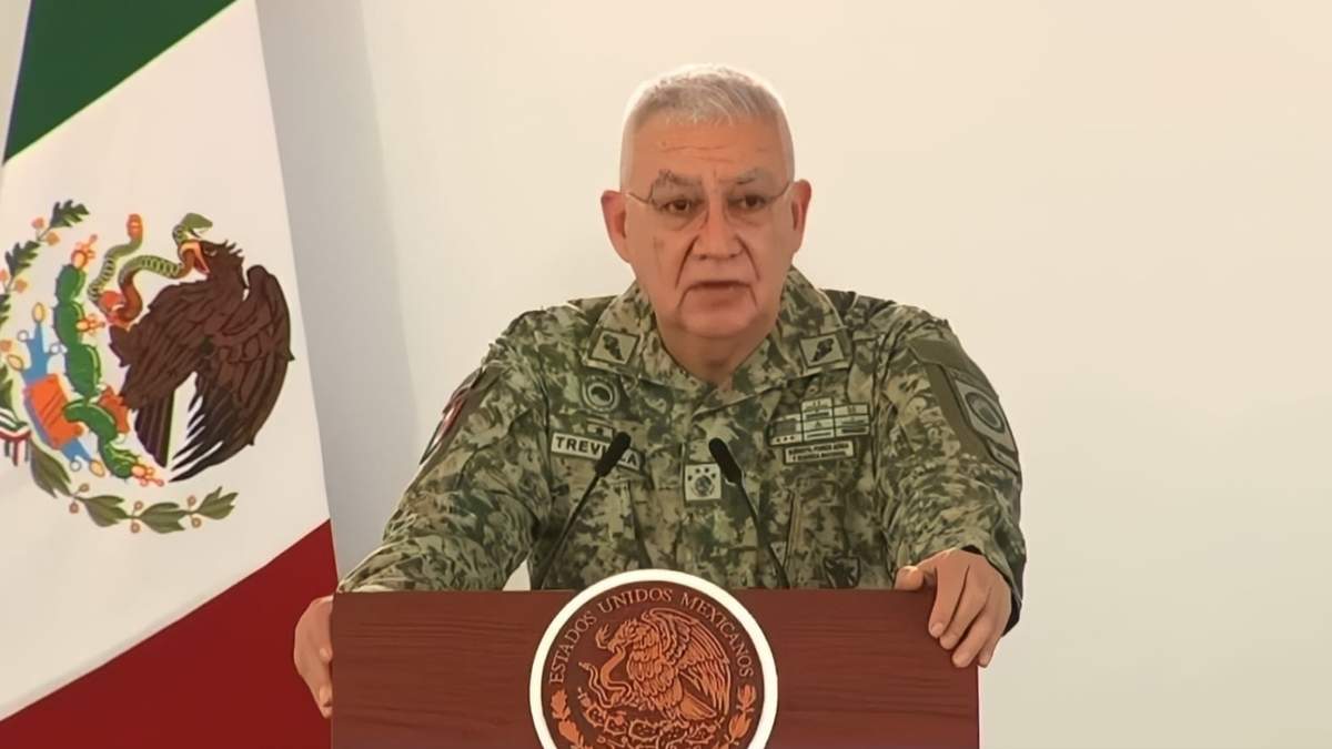 El secretario de la Defensa Nacional, Ricardo Trevilla