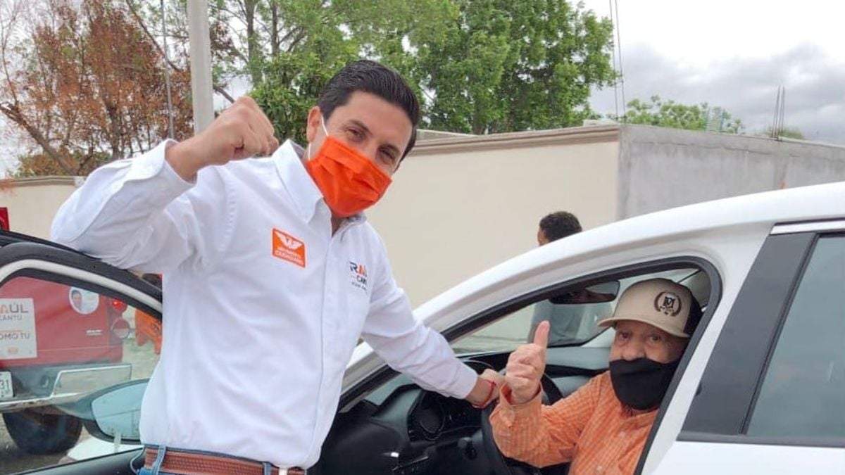 Pese a que "cortó" contacto con la dirigencia, Raúl Cantú continúa haciendo campaña