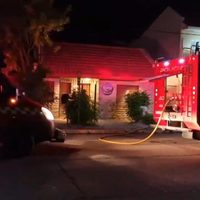 Un incendio causó alarma en un barrio céntrico de la ciudad