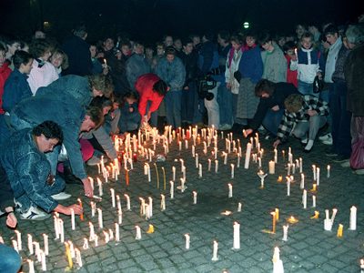 La revolución empezó en Leipzig