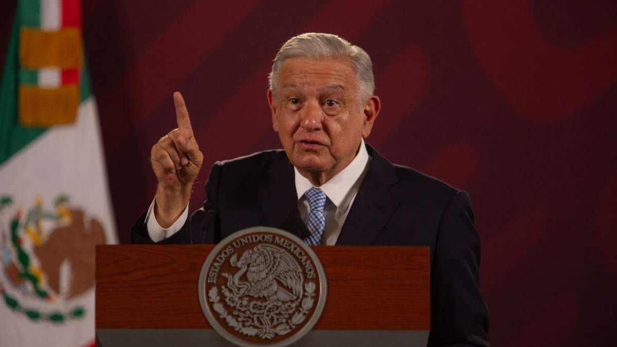 El presidente López Obrador
