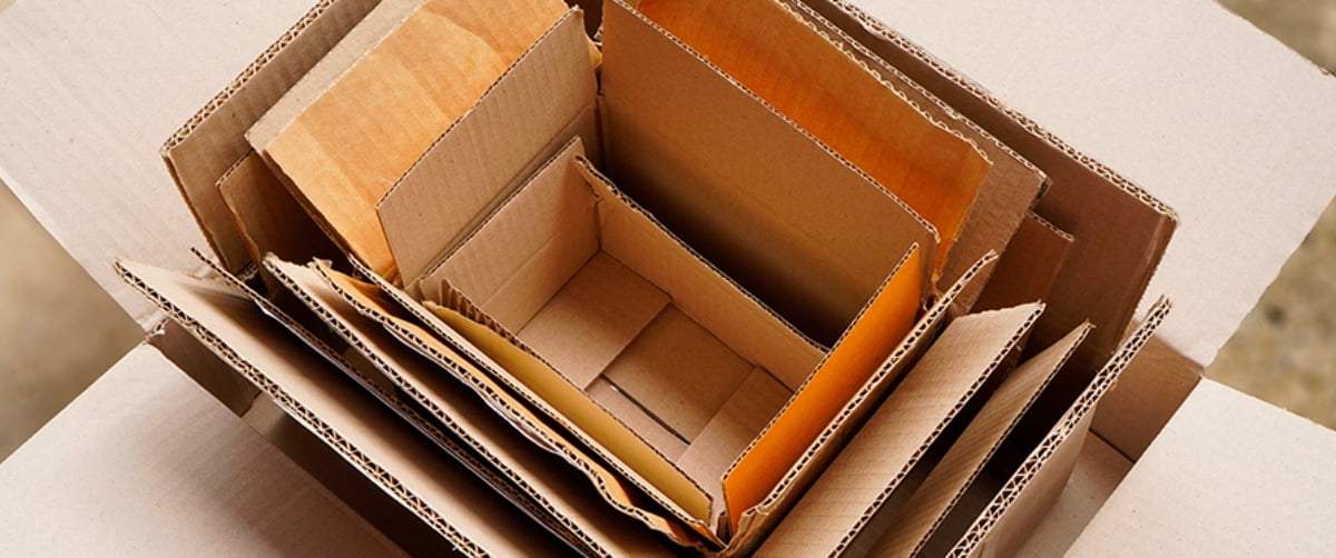 Cajas de cartón. Fuente: (Instagram)