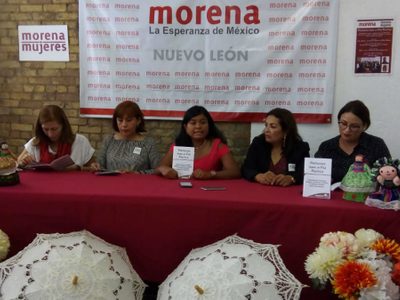 Morena presenta protocolo para erradicar violencia contra mujeres y defiende a AMLO