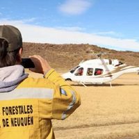 La Provincia dispone de cuatro helicópteros para actuar ante eventuales incendios forestales