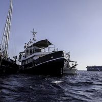 Barcos israelíes rodearon a la flotilla humanitaria Sumud Global
