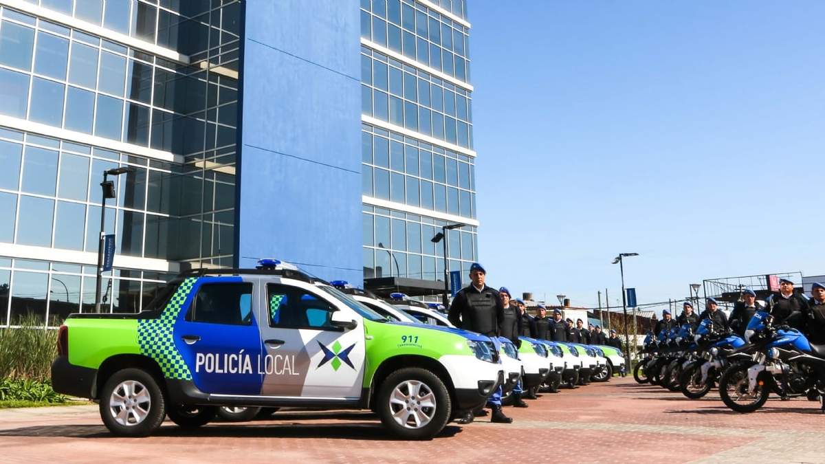 Policía de Berazategui. Fuente: (Twitter)