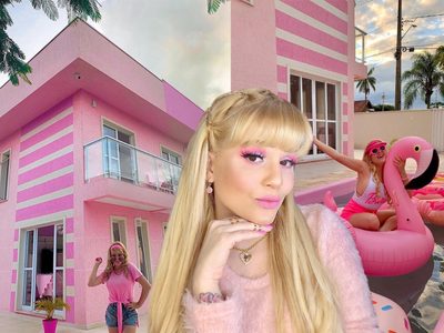 Bruna, la Barbie brasileña batió récord con 6 millones de seguidores en TikTok y avanza