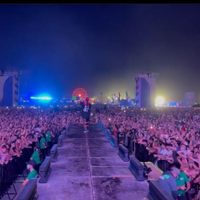 Abarrotan el "Baja Beach Fest" en Rosarito sin respetar medidas sanitarias y en tercera ola