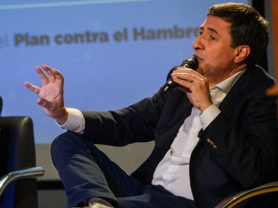 “Insistiremos en el consumo de leche", afirmó Arroyo en una de las provincias más pobres