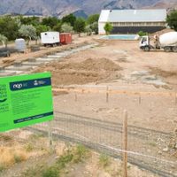La provincia repasó la construcción de espacios comunitarios en siete localidades cordilleranas