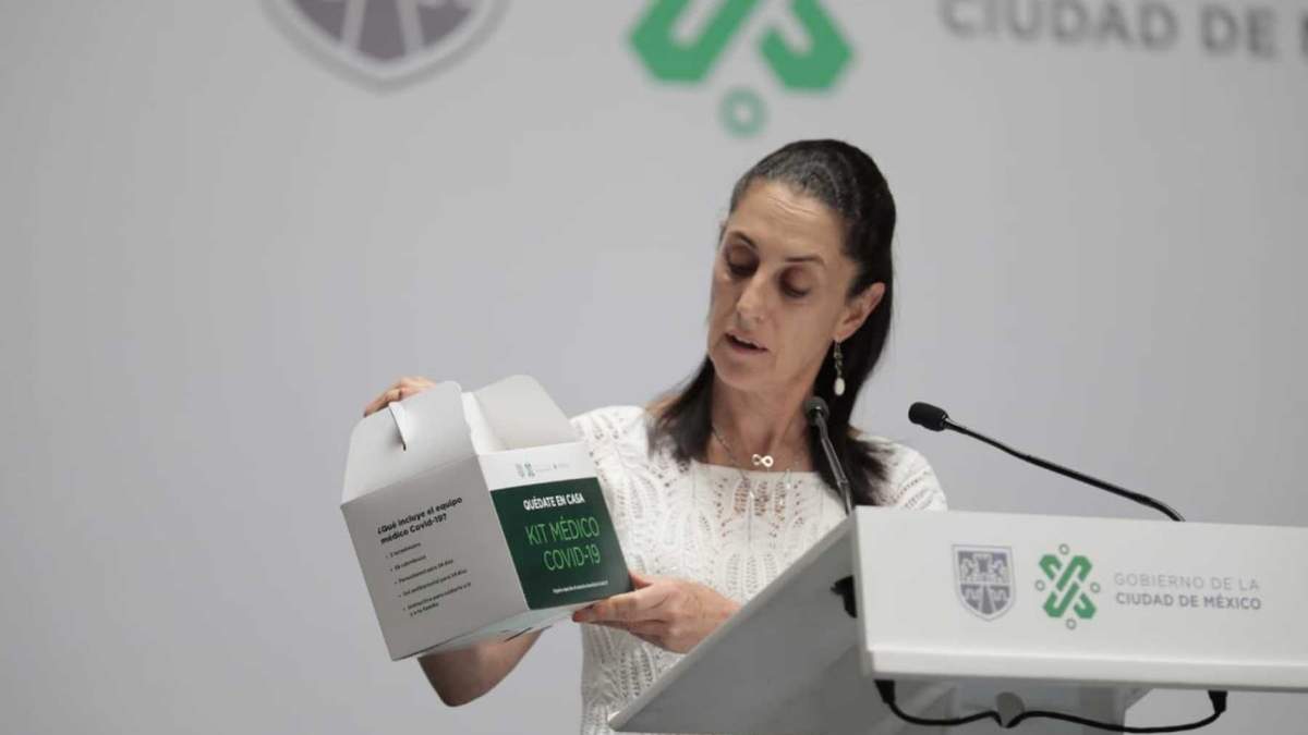 La Ciudad de México es la más afectada por el virus. Fuente: (Twitter)