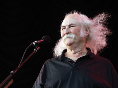 Murió el rockero californiano David “Croz” Crosby a los 81 años (Videos)
