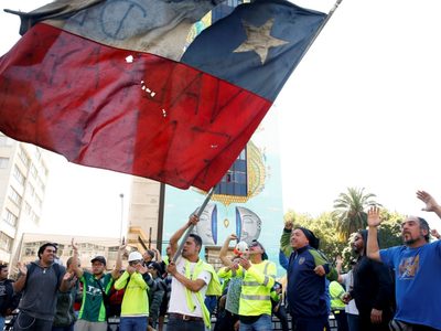 Otra jornada de protestas en Chile deja un saldo de más de 60 detenidos