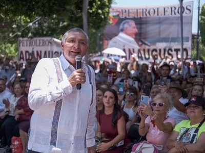 Adán Augusto reta a Marko Cortés a investigar presuntos moches para Santiago Creel