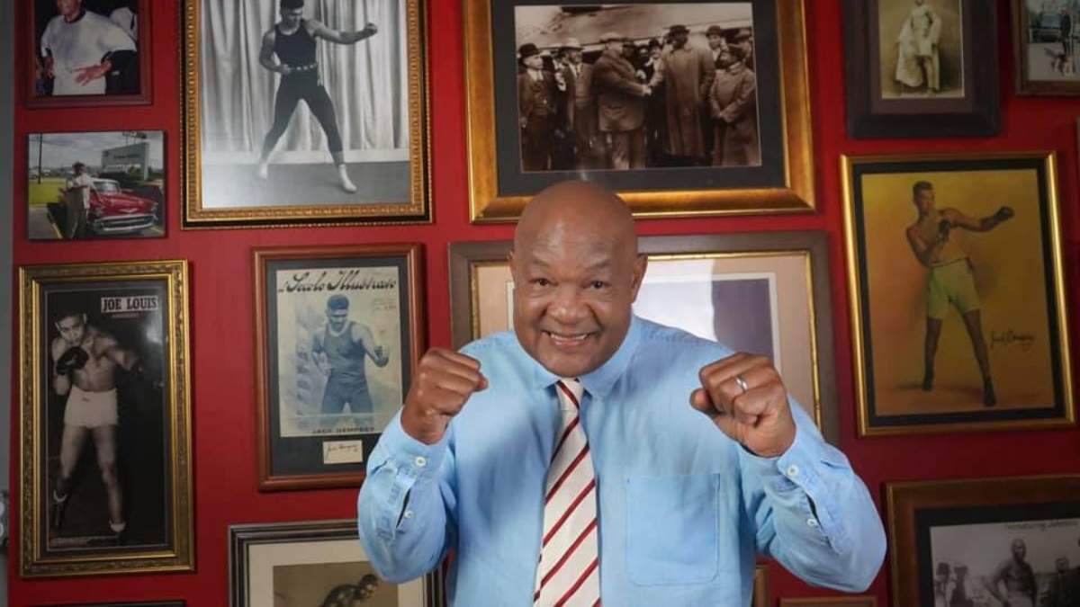 El exboxeador George Foreman