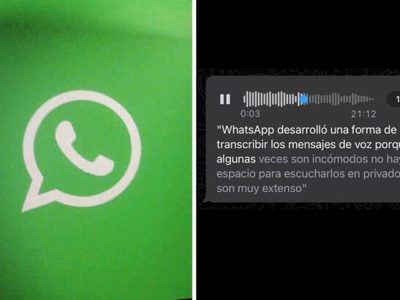 ¿Cómo pasar mensajes de voz a texto? Conoce la nueva función de WhatsApp